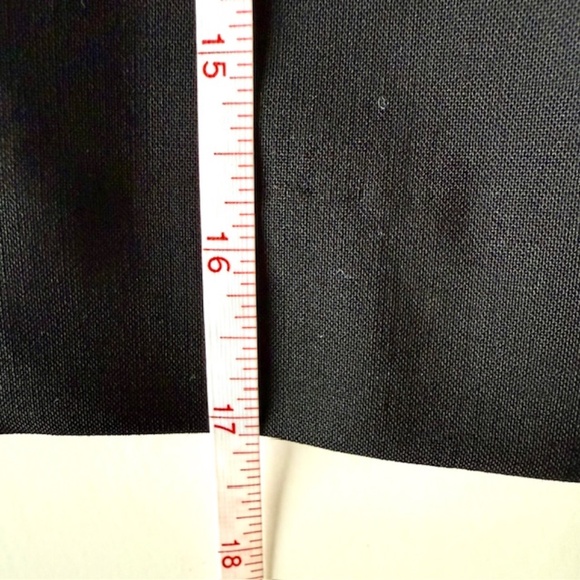 New Theory Black Wool Dress size 0 - Picture 10 of 12